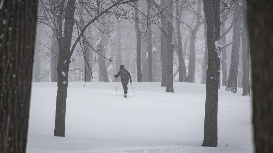 Une bordée de neige avant la semaine de relâche