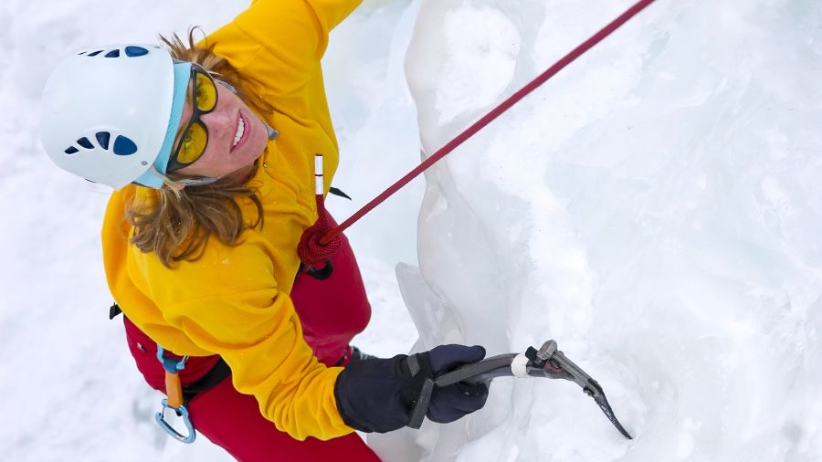 Montréal : Escalade de glace au Parc des Falaises