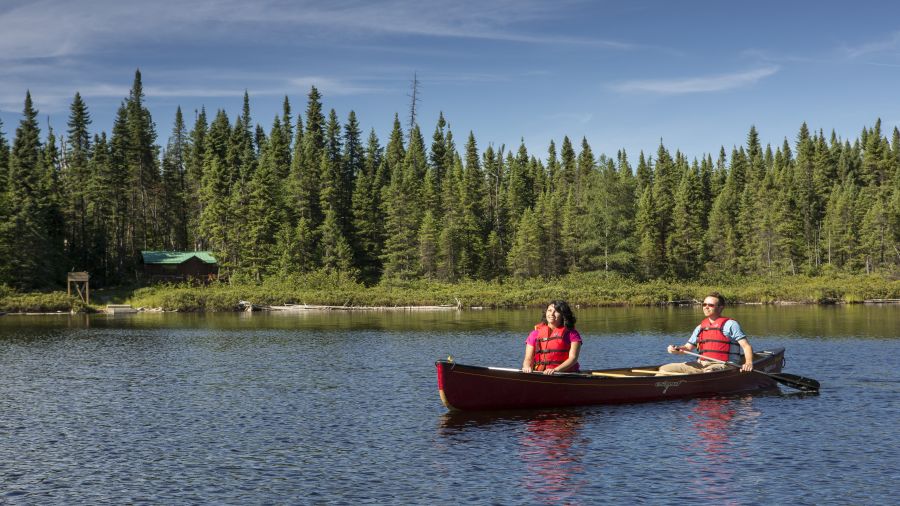 Parcs nationaux d’Aiguebelle et de la Gaspésie : Canot