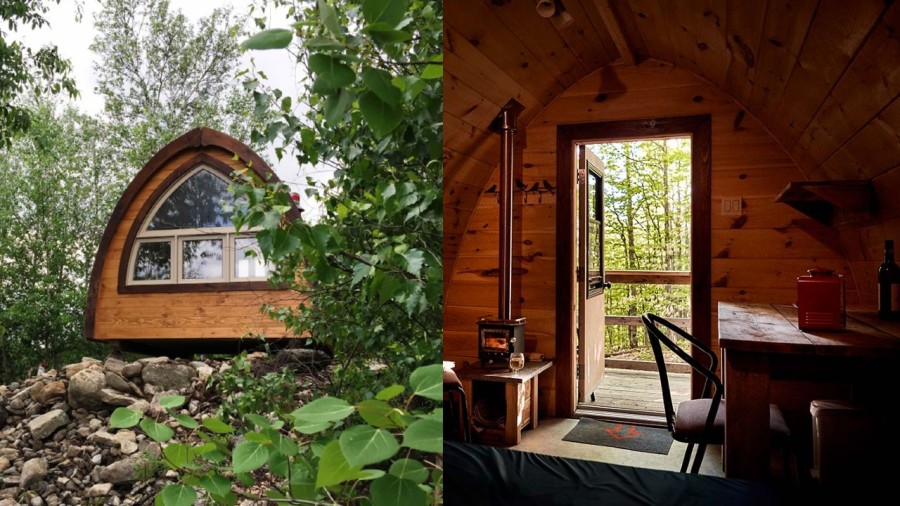 Mini-chalet : 8 endroits où louer des « pods » en forêt au Québec