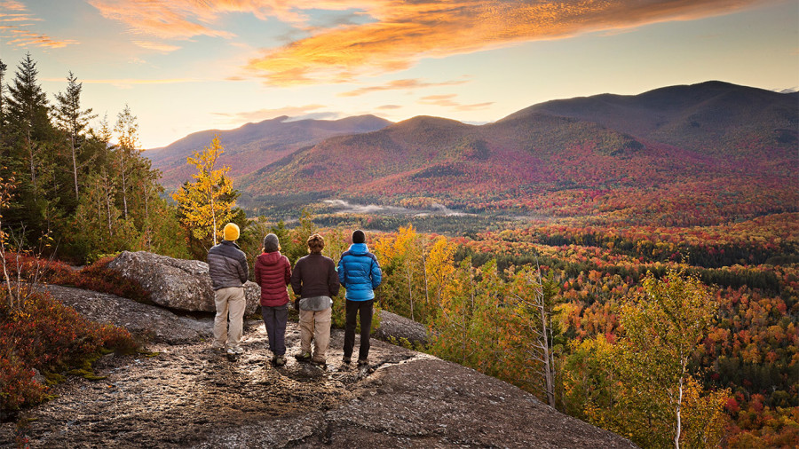 Adirondacks : un outil pour suivre pour l'évolution des couleurs d'automne