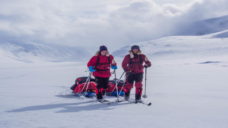 La Laponie à ski