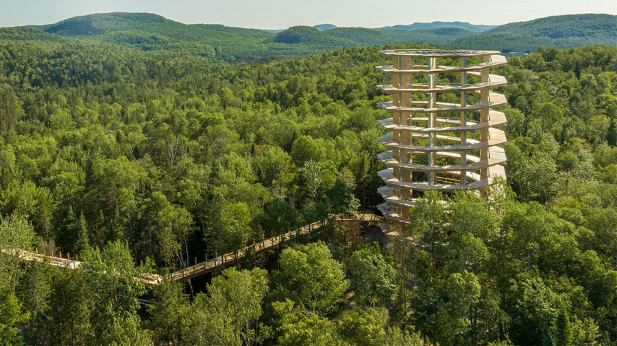 Bientôt un sentier à la cime des arbres dans les Laurentides