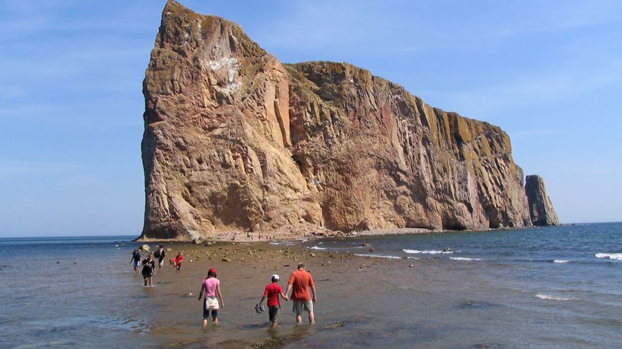 Le rocher percé ouvert cet été