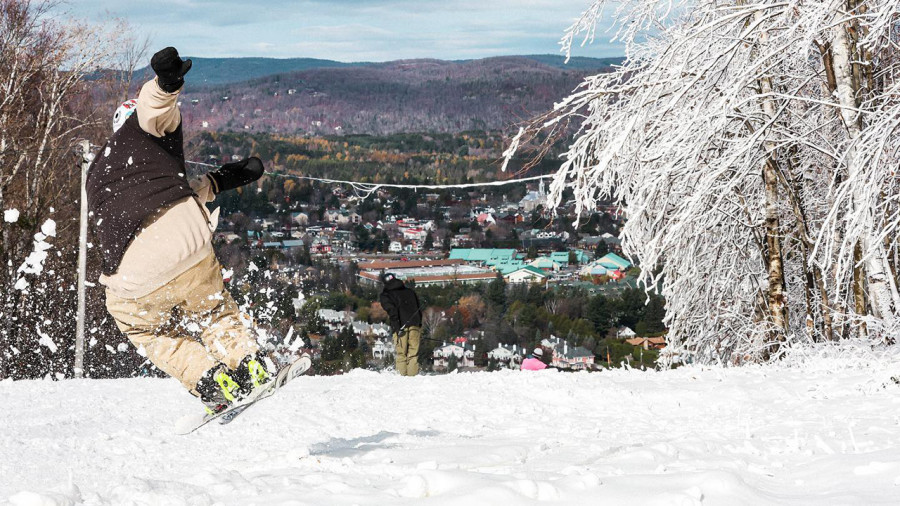 La saison de ski alpin a commencé à Saint-Sauveur