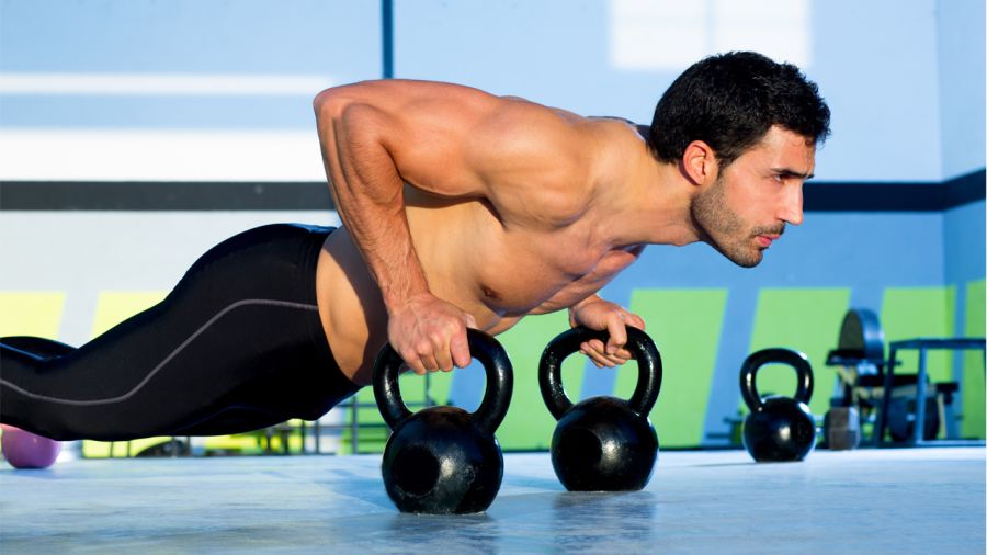 La tonification musculaire par les haltères kettlebells