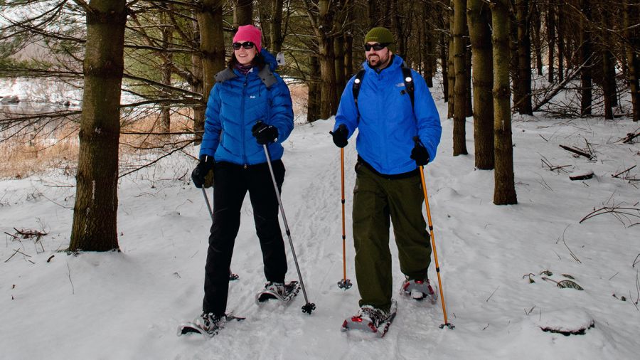 Raquettes: Parc national de la Yamaska