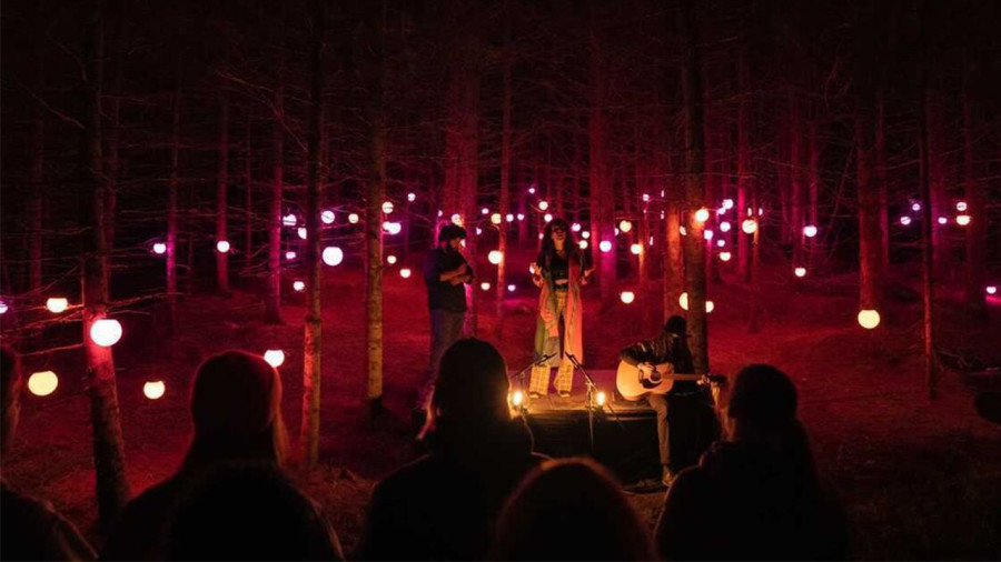 Un festival en plein air durant les Perséides à Mégantic