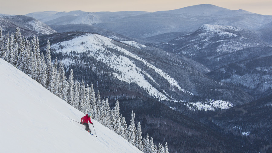 Un hiver différent dans le Parc national de la Gaspésie