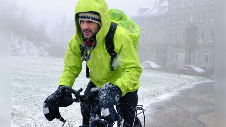Louis-Joseph Couturier : sa traversée du Canada à vélo en hiver s'arrête