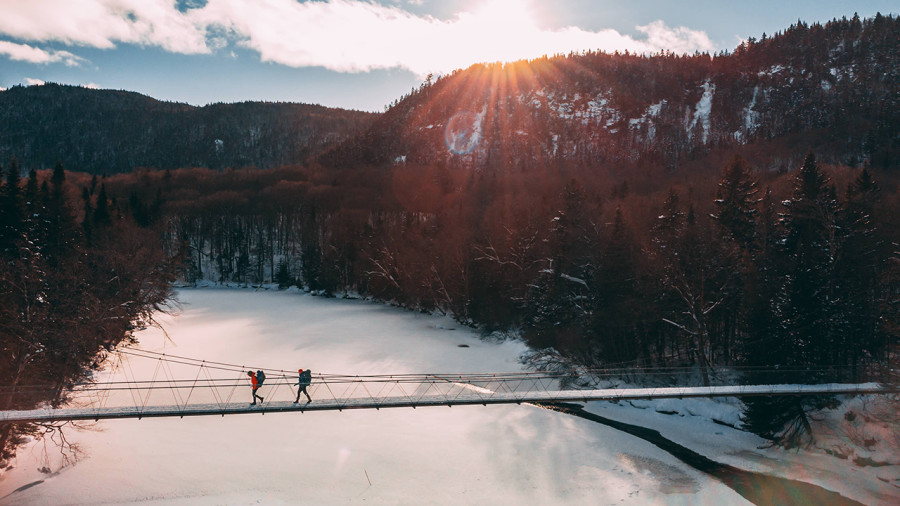 Expérience Via Boréale : un festival de plein air hivernal et intimiste à Vallée Bras-du-Nord 