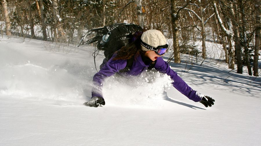 Ski alpin : hors-piste (québécois) délirant 