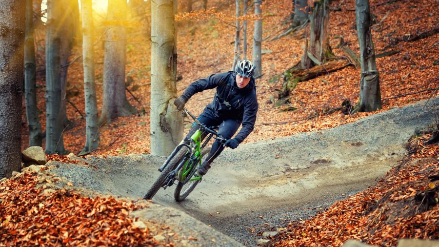 Québec : Vélo de montagne au Lac-Beauport