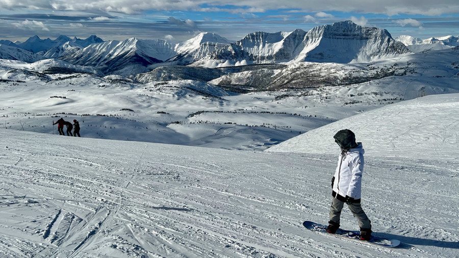 Sunshine, le lumineux géant skiable de Banff