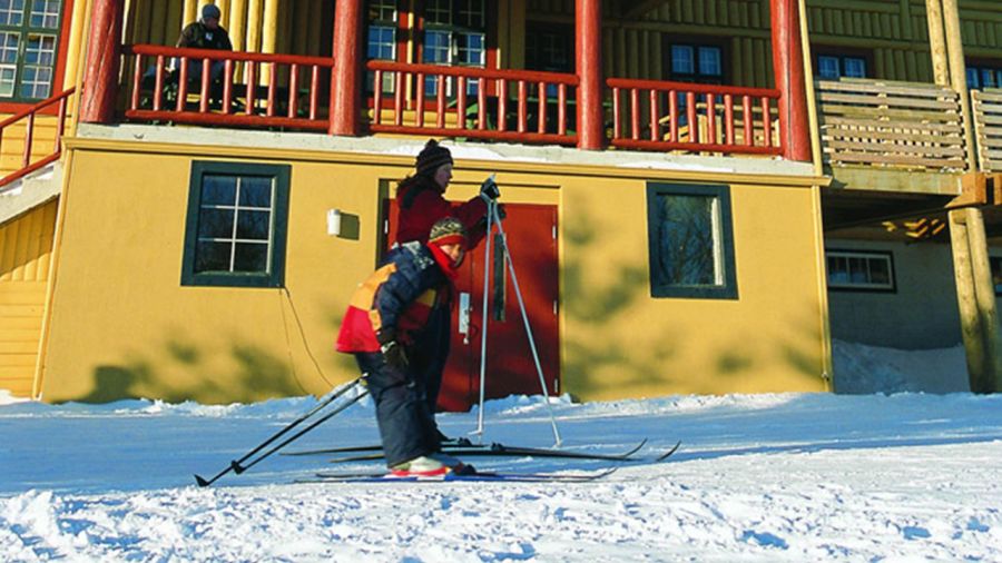 Ski de fond en début de saison: Station touristique Duchesnay