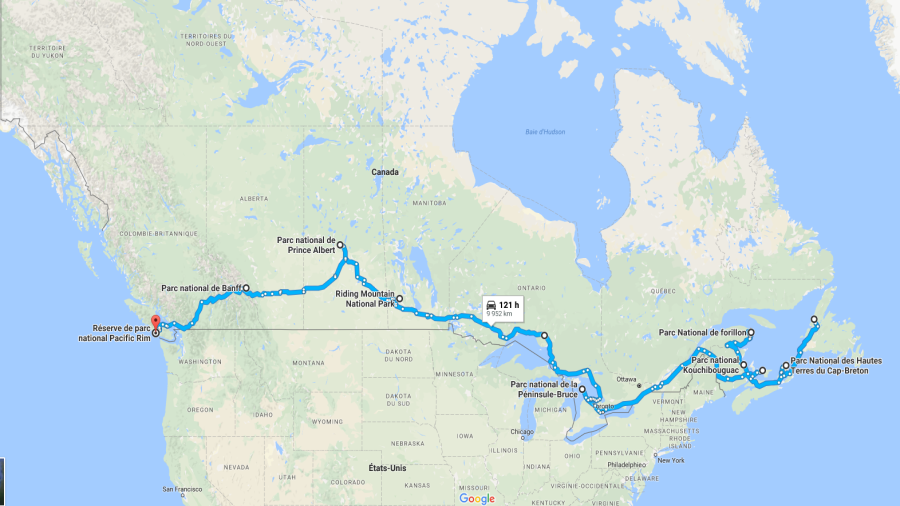 Road trip ultime en 10 parcs nationaux du Canada