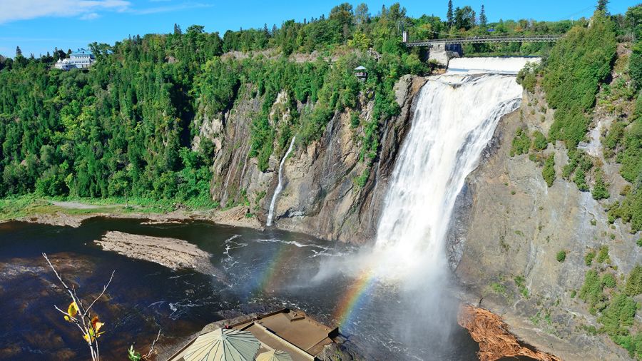 Le Parc de la Chute-Montmorency sourit...