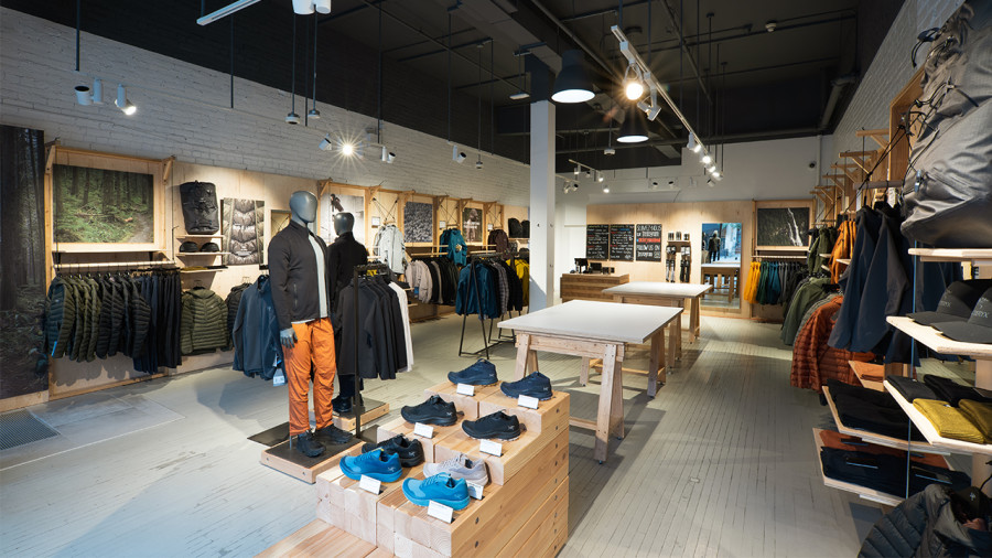 Une nouvelle boutique Arc’teryx ouvre à Montréal avec un nouveau concept