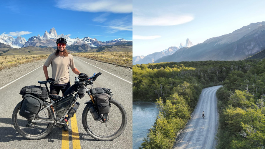 Dominick Ménard : 23 000 km à vélo entre le Canada et la Patagonie