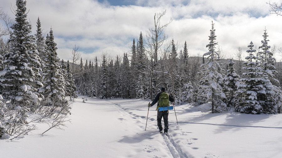 Traversée de Charlevoix : en ski nordique ou en rando alpine?