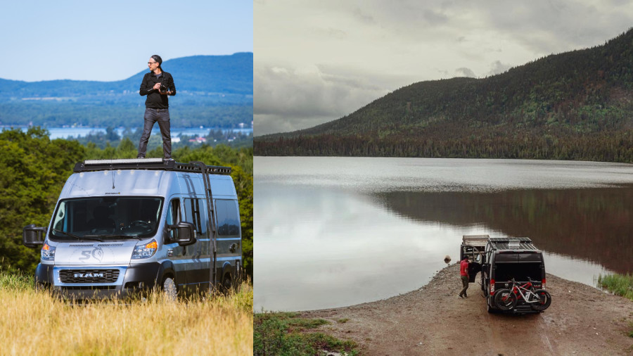 Dominic Arpin : ses 10 sites préférés pour la vanlife au Québec