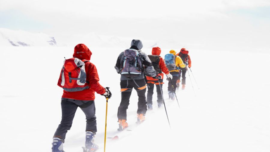 Ski de fond au Parc régional de la forêt Ouareau