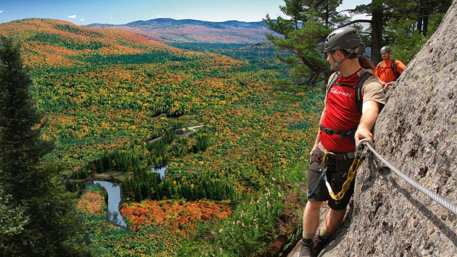 Escalade dans les Laurentides : forcément Weir… 