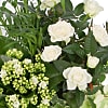 White Blooms Basket