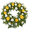 Classic Yellow Wreath