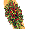 Red Rose Coffin Spray