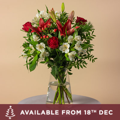 Crimson Gift - Flowers