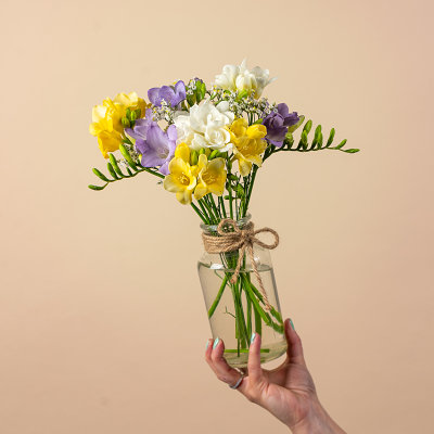 Freesia Posy - Flowers