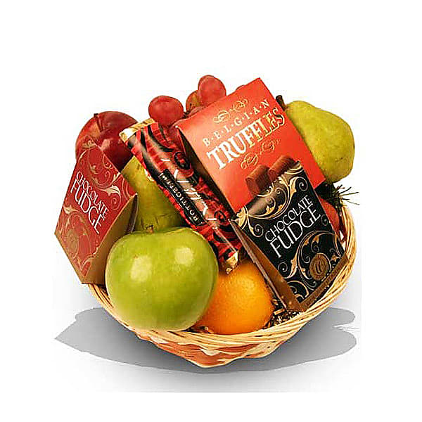 Fruit and Chocolate Gift Basket delivered next day in Canada