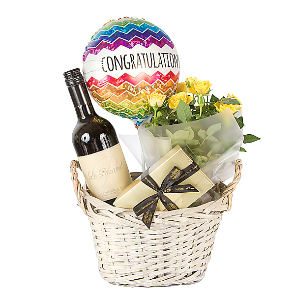 Congratulations Gift Basket delivered next day