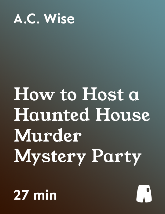 How To Host A Murder Mystery Party