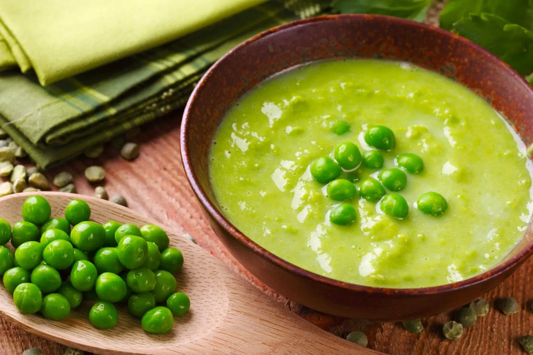 Pea soup