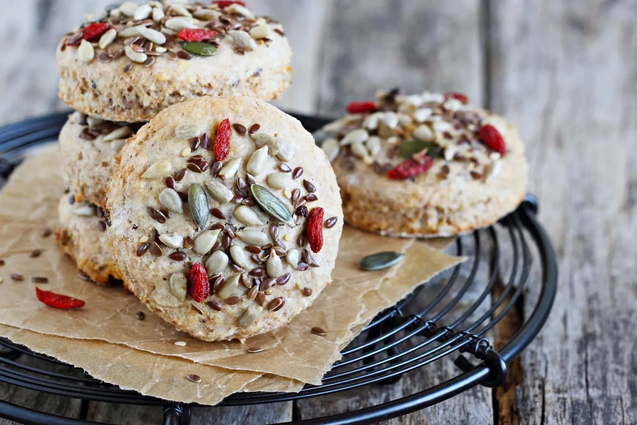 Goji berry scones