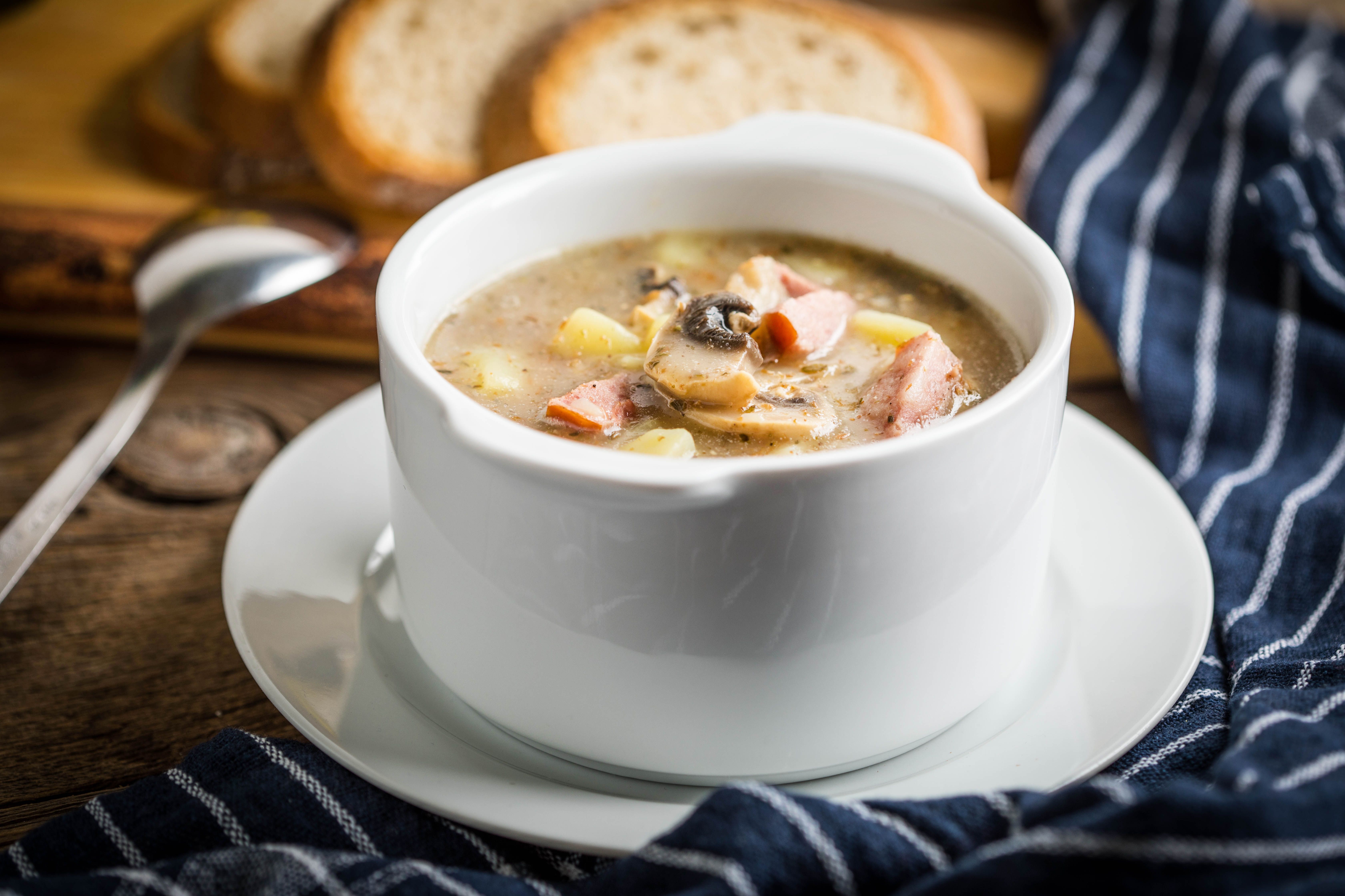 Recipe of the best vegetable soup with rye flour