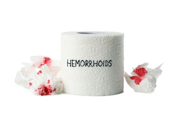 anal bleeding with hemorrhoids