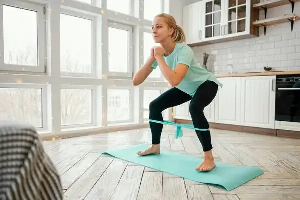 squats exercise at home