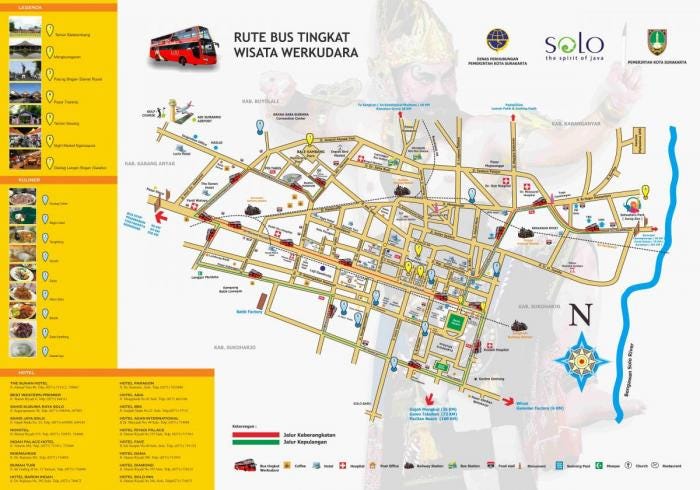 Rute Bus Tingkat Werkudara