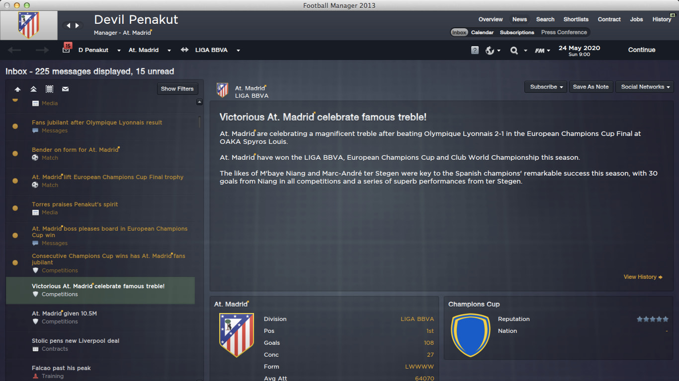 Treble!