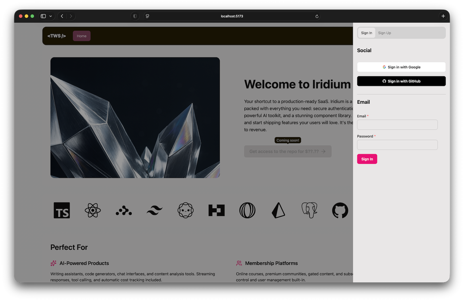 BetterAuth Google and GitHub authentication