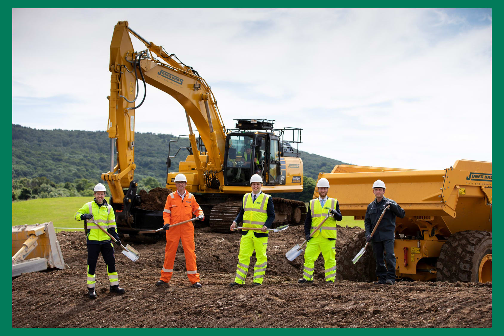 Sembcorp Energy UK welcomes official ground-breaking of two major offshore wind projects at Wilton International