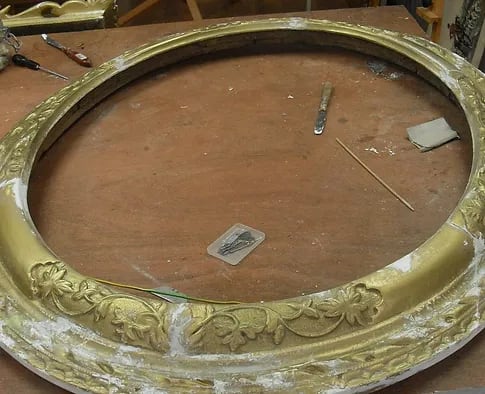 Damaged frame on arrival