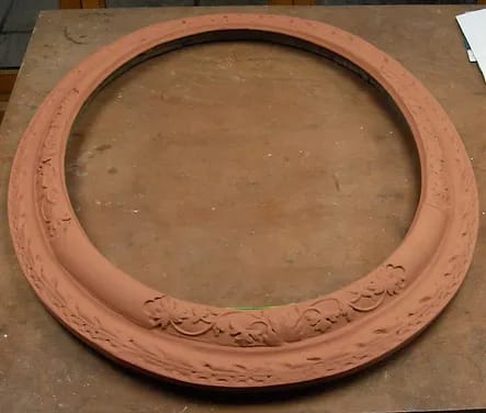 Frame being reguilded