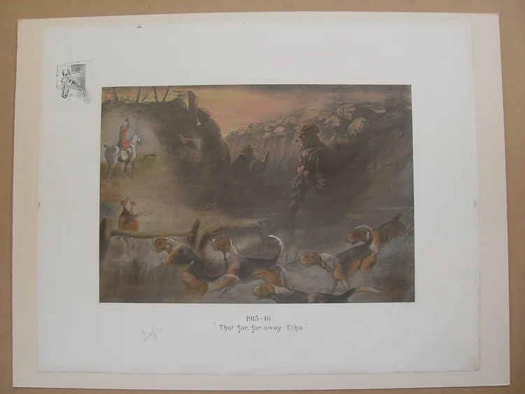 Print after treatment with damage removed.