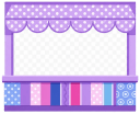 Market stall icon