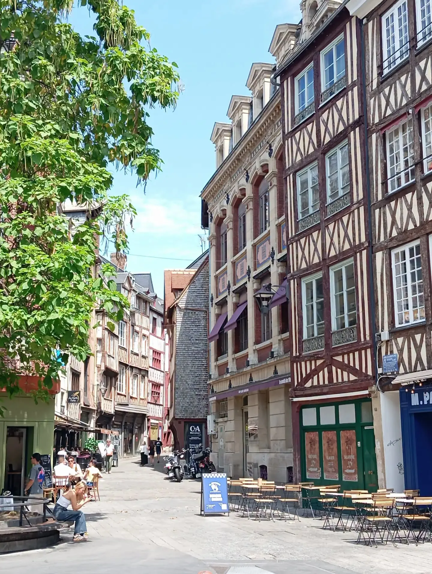 Place de la Pucelle, Rouen — Photo par Rouenenphoto