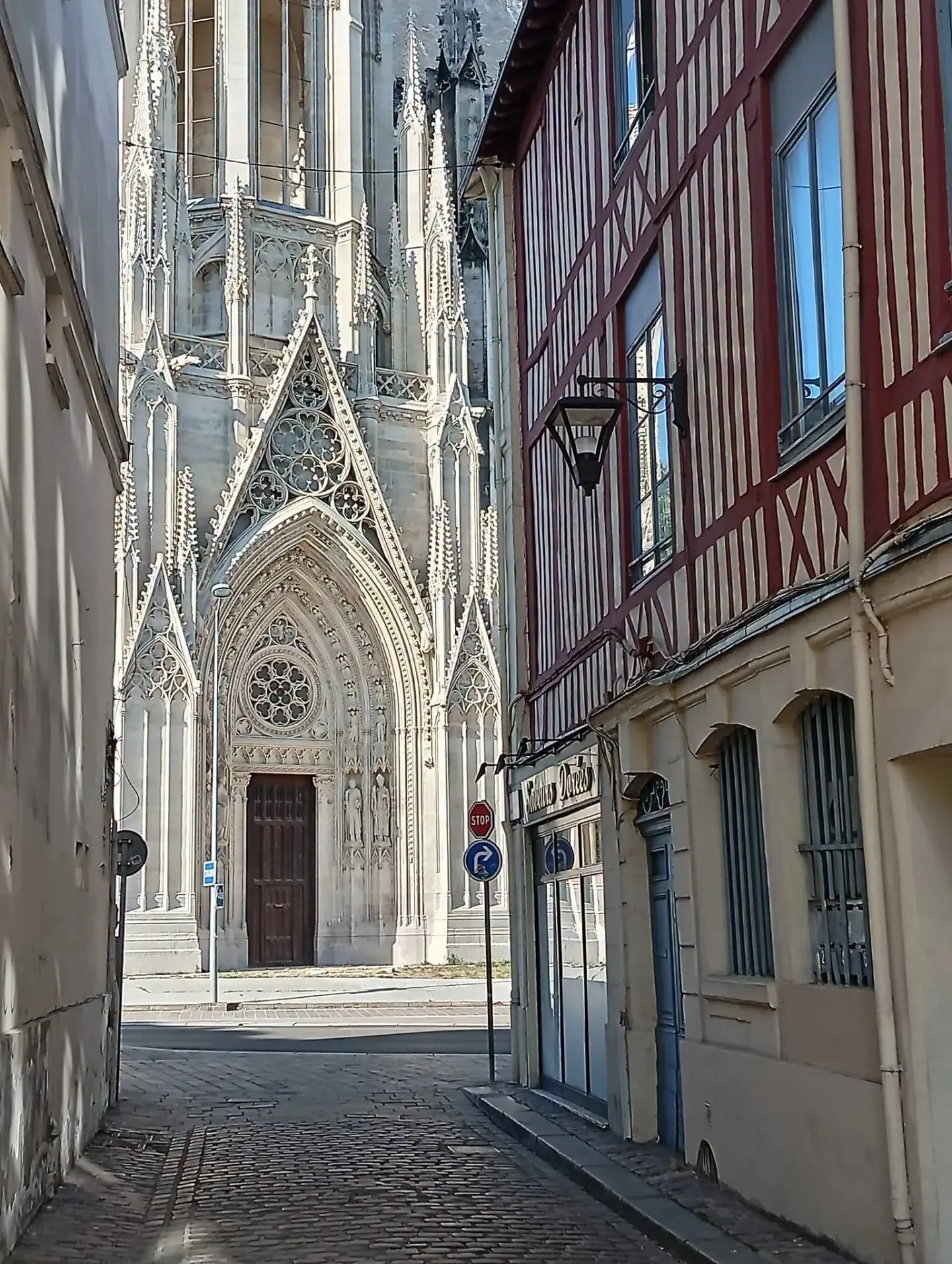 Rue de la Croix-Verte, Rouen — Photo par Rouenenphoto